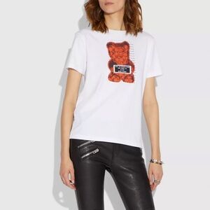 Coach x Vandal Gummy Mug Shot White T Shirt size S